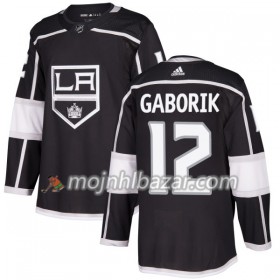 Dresovi Los Angeles Kings Marian Gaborik 12 Adidas 2017-2018 Crna Authentic - Muške